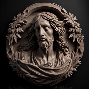 3D model st jesus (STL)